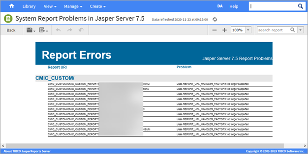 Jasper 7.5 Upgrade – Migration Guide for Custom Jasper 1.0 Dashboards