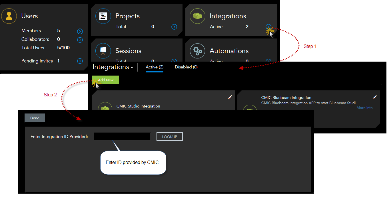 Bluebeam Integration - Setup