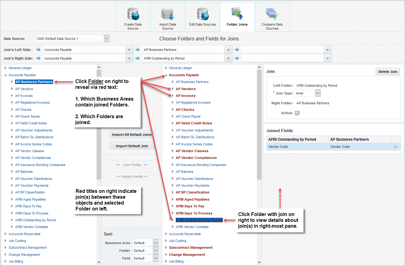 BI Catalog Builder - Folder Joins