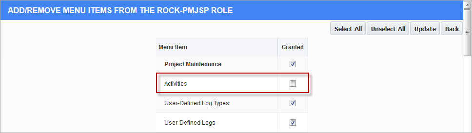 CMiC Field - Activity Code Maintenance
