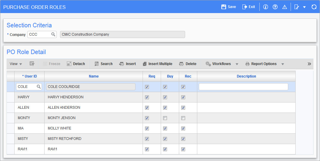 Requisitions - Requisition Roles