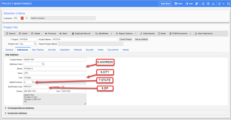 Job Costing - JC Project WIP Export