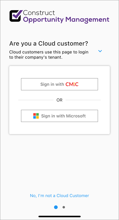 Construct OM App - Getting Started
