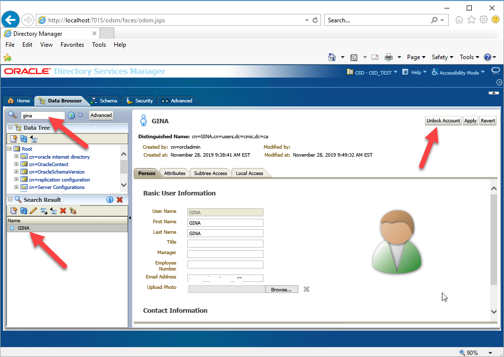 System Administration - Unlocking Single Sign-on Accounts