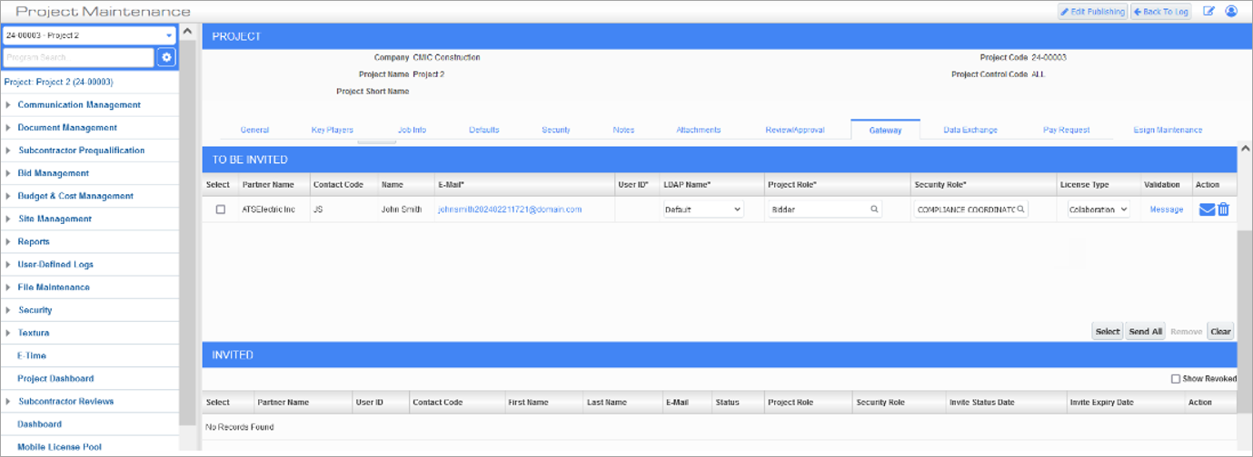 Project Gateway - Deregistering Duplicate Contacts in Project Gateway