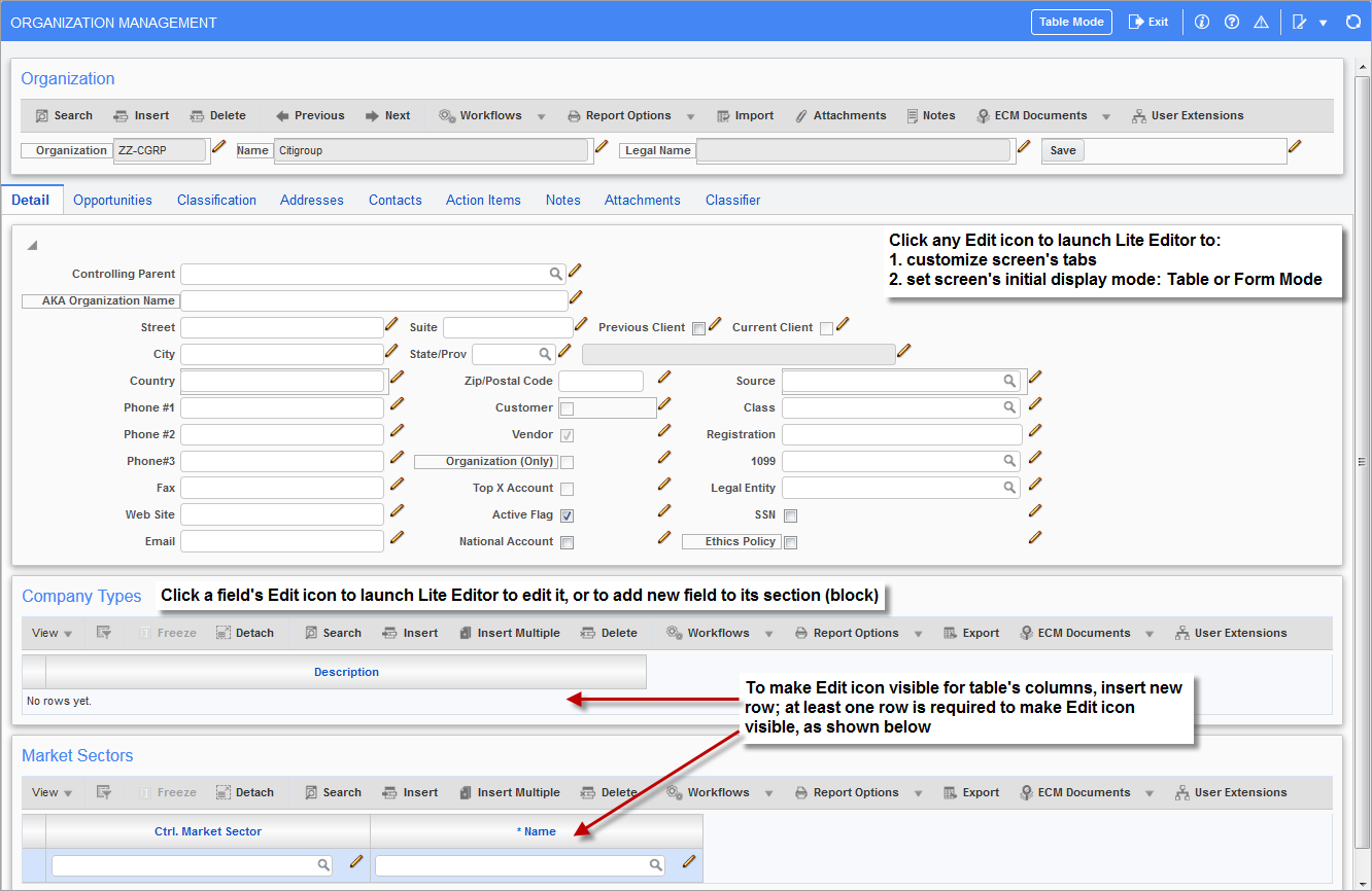 Getting Started - Lite Editor