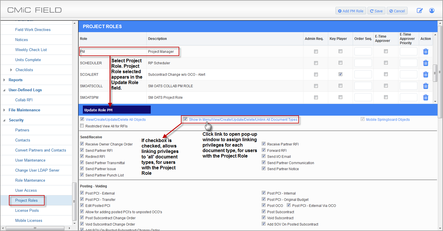 CMiC Field - Notes, Attachments, and Documents