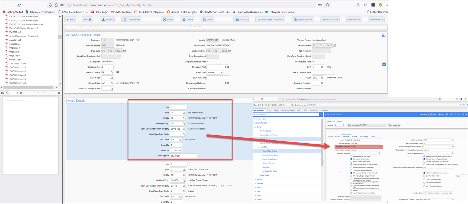 Imaging - Importing Comdata/Corpay/Concur Invoice Data into Imaging