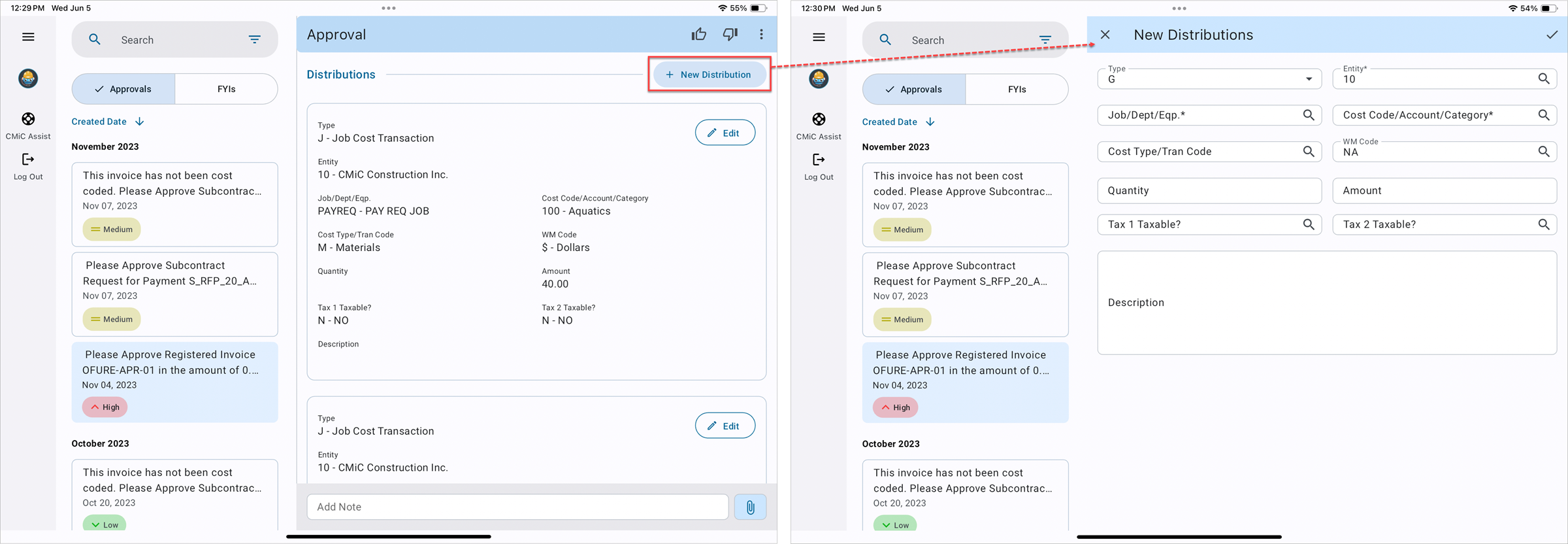 Construct APR - Navigating Notifications