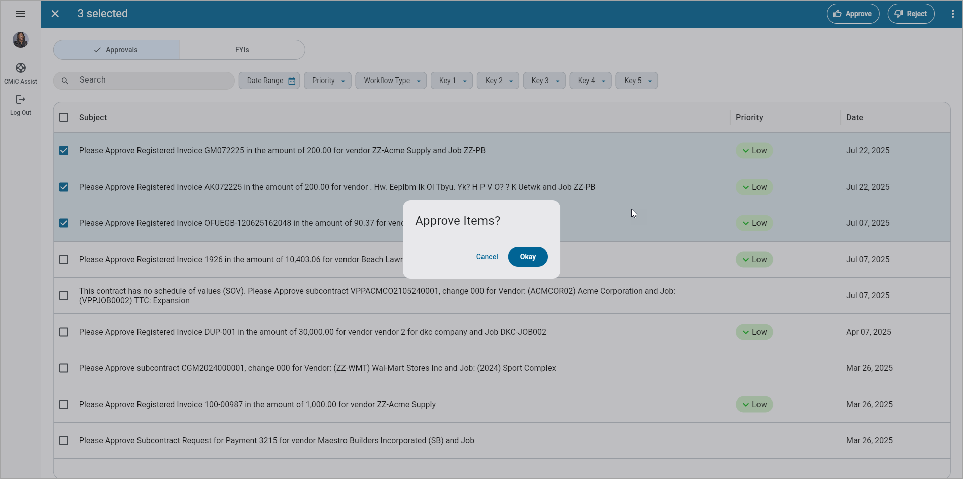 Construct APR - Batch Operations
