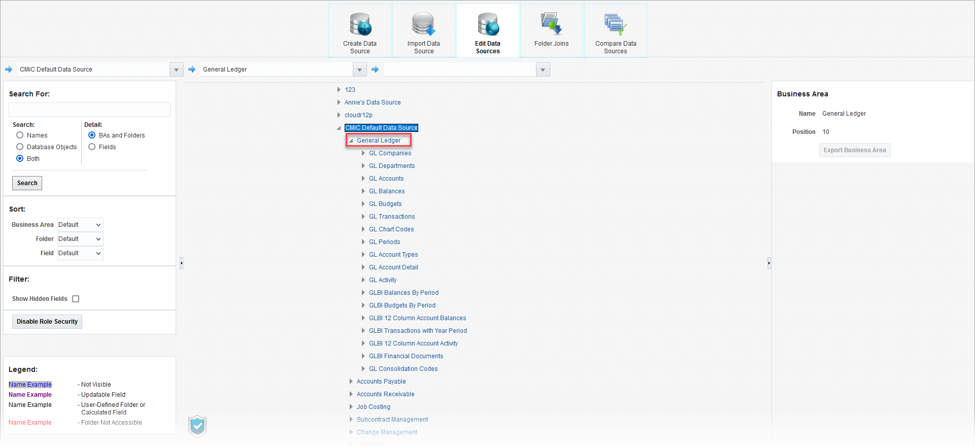 General Ledger - Accessing the [Update Analytics] Button in Financial ...