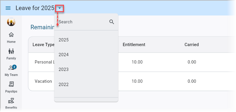 ESS Employee - Request and Review Vacation Balances (Web)