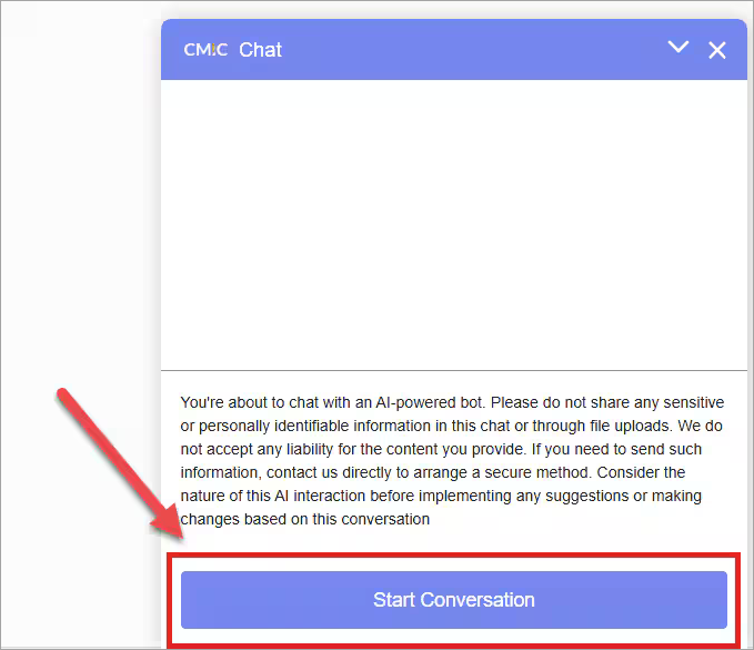 Support - CMiC AI Assistant & Live Chat