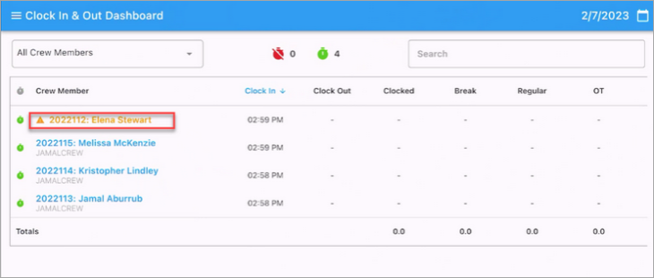 Construct CT Legacy - Using the Real-Time Dashboard