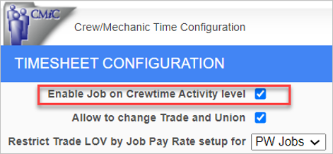 Construct CT - Crew Maintenance