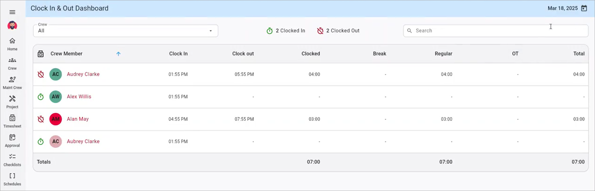 Construct CT - Using the Real-Time Dashboard