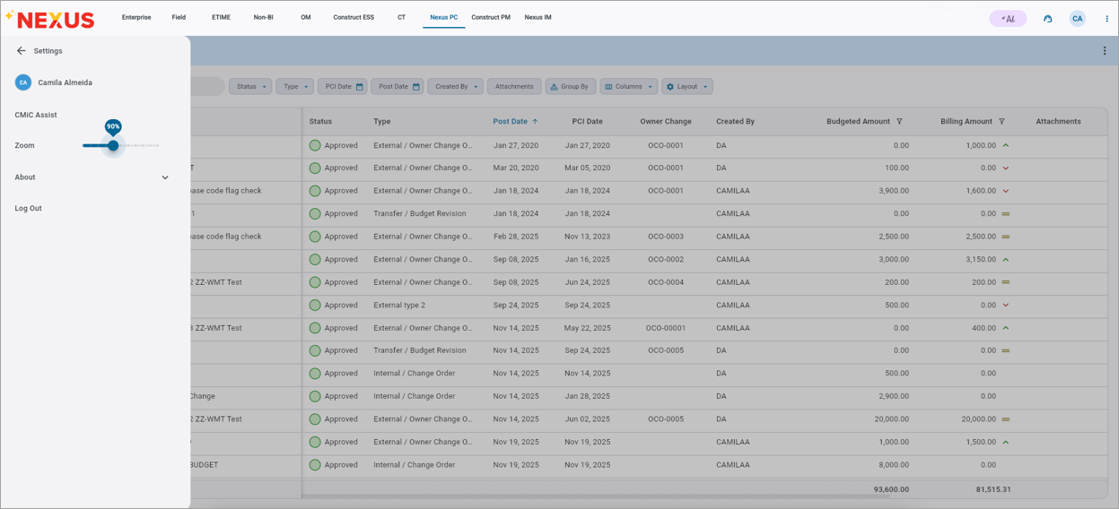 Nexus 01 Highlight - Nexus Project Controls (Beta)