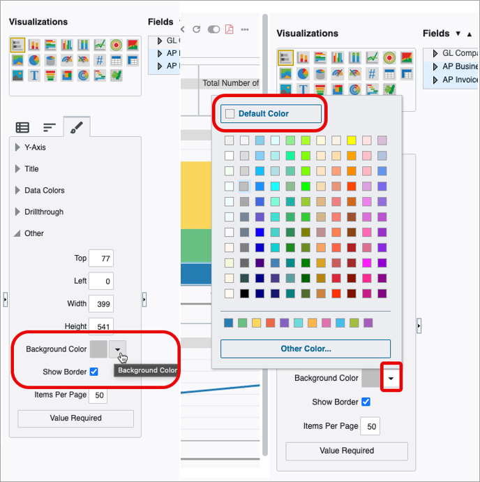 Nexus 01 Highlight - Panel Background Color Customization