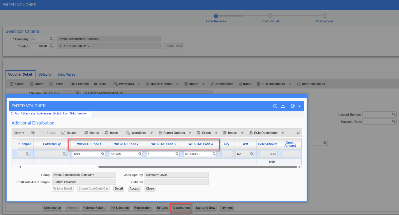 Patch 22 Highlight - Import of Transaction Allocation Codes (TAC)